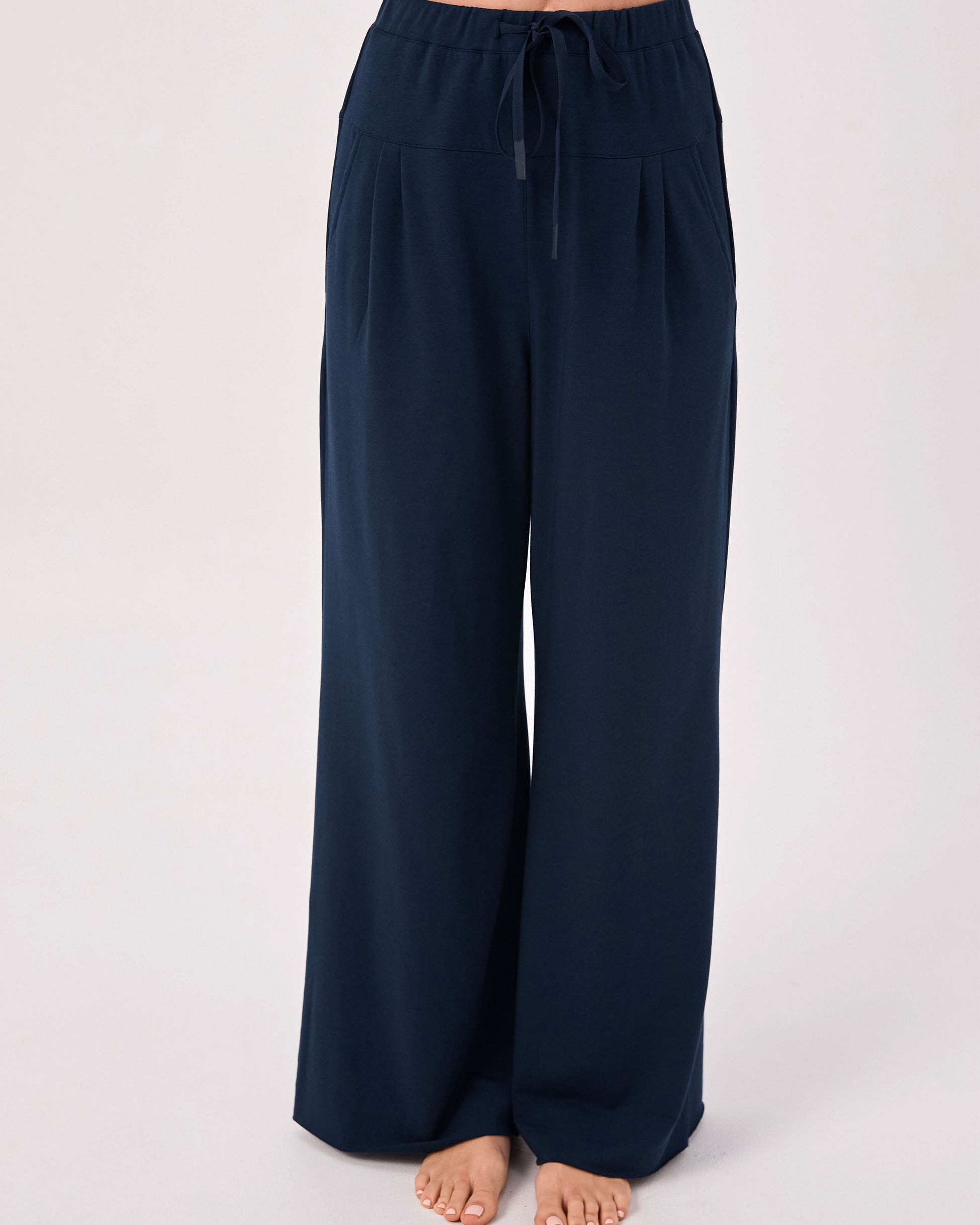 French Terry Yin Sweat Pant - Navy