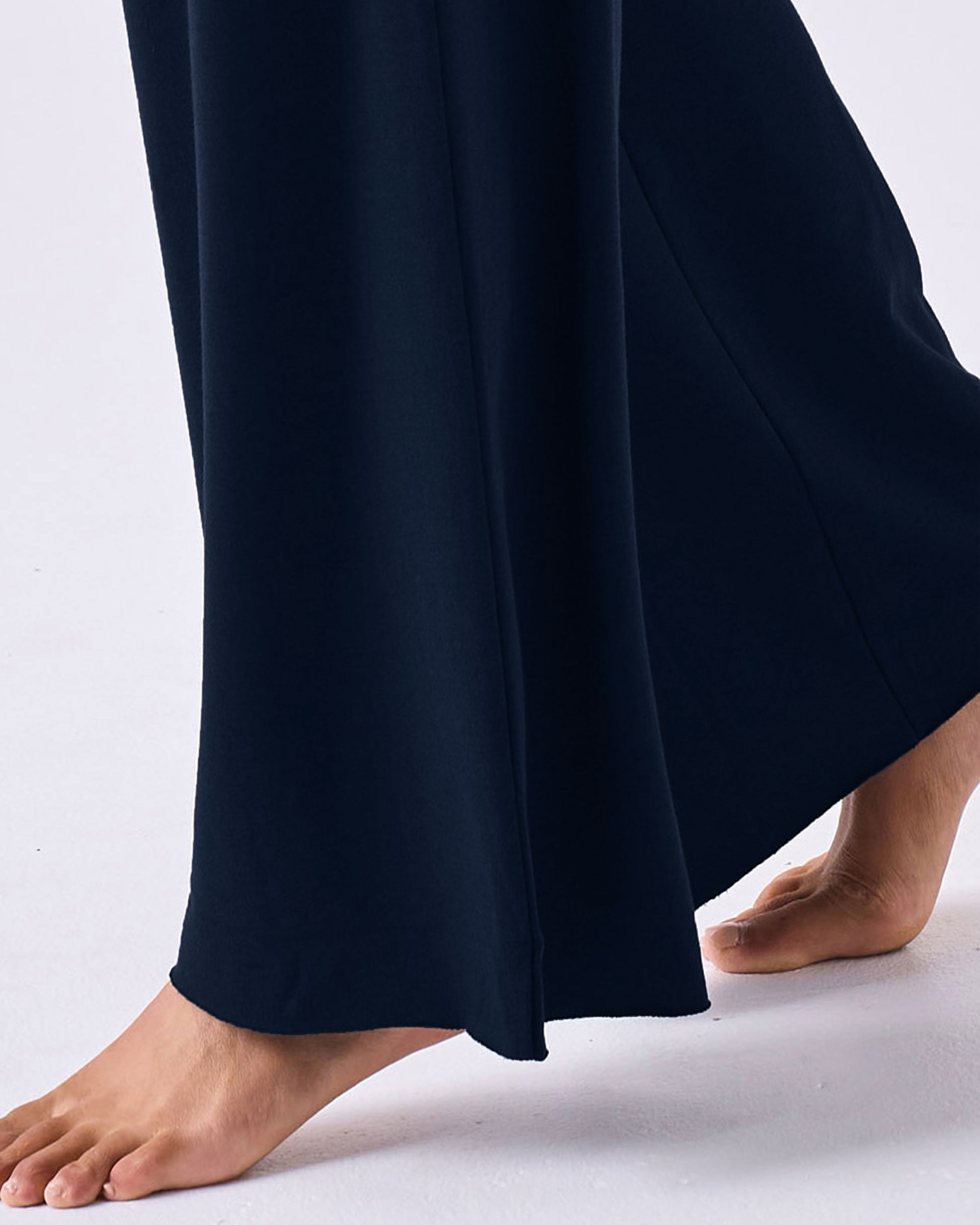French Terry Yin Sweat Pant - Navy