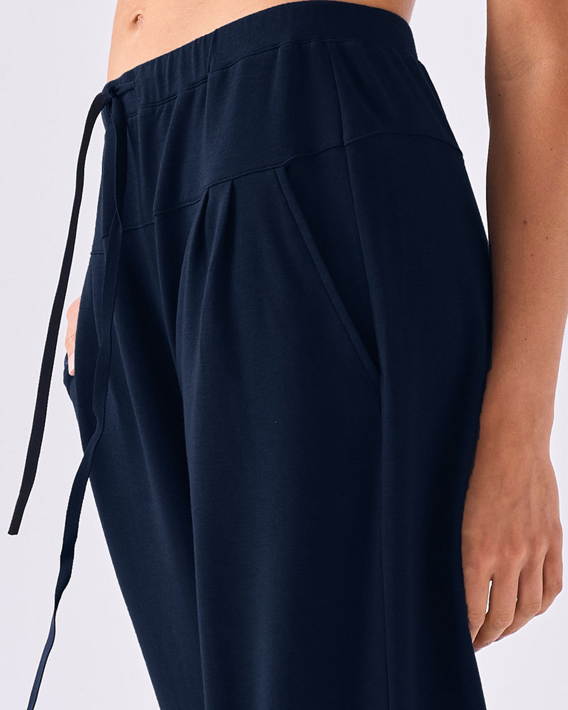 French Terry Yin Sweat Pant - Navy