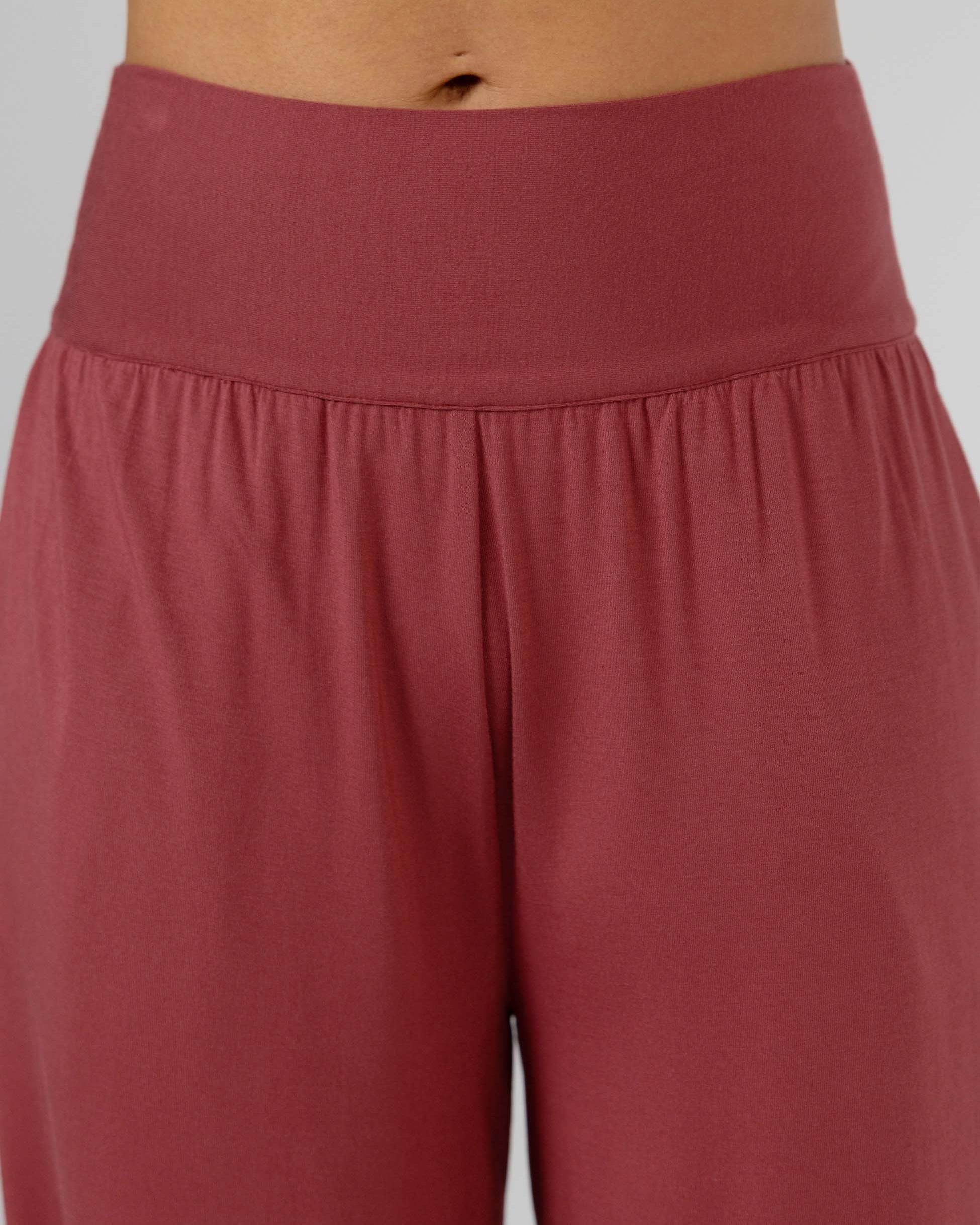 Nomad Modal Wide Leg Pant - Mulberry