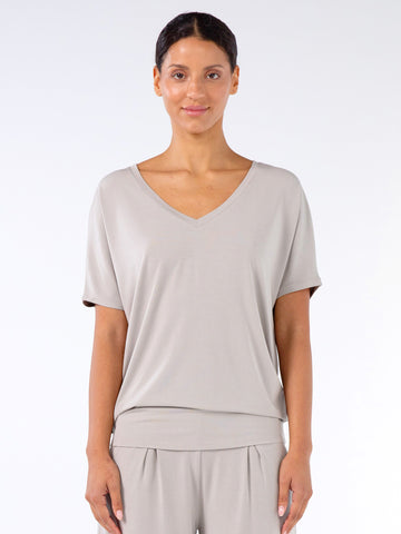 Celine V Neck Top - Paloma